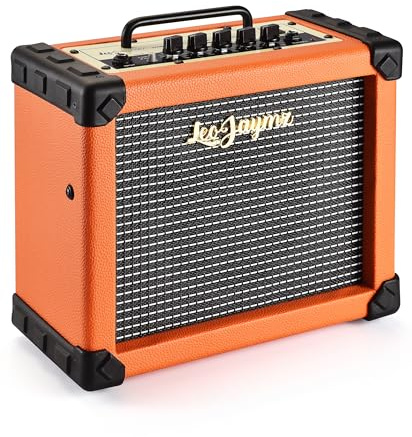 Leo Jaymz Amplificador de guitarra de 20 W (naranja)