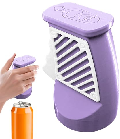 3D Printed Beverage Can Opener, 2025 New Manual Easy Beer Soda Can Opener, Aluminum Cans Tab Remover for Beverage, Easy Trigger Opening, Gift for Your Frends Or Dad Or brother1