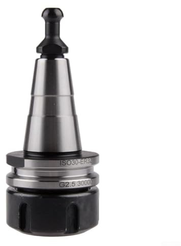ISO30 ER32 - Collet equilibrado de 45 L para soporte de herramientas de torno CNC con perno de tracción, portabrocas de fresado alto de 30000 RPM compatible con máquinas ISO 30