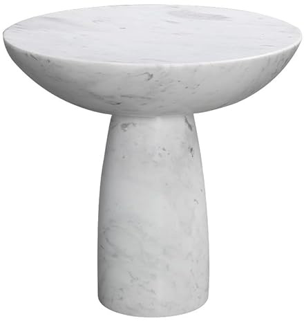 MPOPO Nachttisch Stein Beistelltisch Einfache Mode Teetisch Kleiner Freizeittisch Wohnzimmer Dekoration Ornamente Kleiner Tisch
