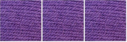 Wendy Supreme 100% Acrylic Double Knitting 100g Balls (WD50 Pure Purple) (Pack of 3)