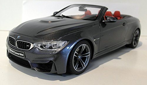 BMW M4 (F83) Cabriolet, metallic-grau, 0, Modellauto, Fertigmodell, GT Spirit 1:18
