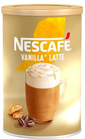 NESCAFÉ GOLD VANILLA LATTE bote de café soluble con sabor a delicioso cappuccino con sabor a vanilla 276g