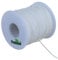 PMLAND 1 x Rolle mit 91,4 m langen Schattenschnur, 1,2 mm – weiß.