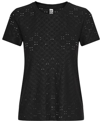 JDY Damen Jdycathinka S/S Tag Top Jrs Noos, Schwarz, XL