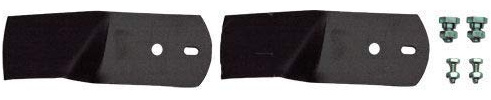 Lot de 2 lames de 17 cm pour Stiga Park Villa 107 M 92M 1134-9123-01 1134-4866-01 1134-5073-01
