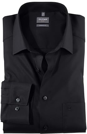 OLYMP Herren Businesshemd Regulär 025464 | Hemd, Manschette, Comfort Fit, 100%Baumwolle