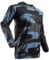 Herren Mountainbike MTB Top Langarm Atmungsaktiv Bequem Weich Feuchtigkeitstransport Radtrikot,Camouflage,L