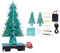 3D-LED-Blinker-Weihnachtsbaum-Schaltungssatz, 7-Farben-Blitzschaltungs-LED 3D-Weihnachtsbaum-LED-DIY-Modul PCB-Platine 3D-Weihnachtsbaum-LED-DIY-Kits Zum Löten von Übungslernen (Buntes DIY-Set)
