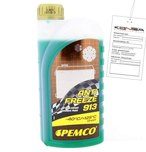 80 Liter PEMCO ANTIFREEZE 912+ Kühlerfrostschutz Konzentrat rot