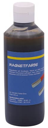 Magnetfarbe für viele Untergünde