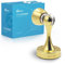 Neoera Magnetic Door Stop（Polished Brass/Gold Color） Door Stopper Strong Magnetic Door Catch for Hold Door Open, Anti-Rust, Heavy Duty for Various Door Types, Wall & Floor Mount 2Pack