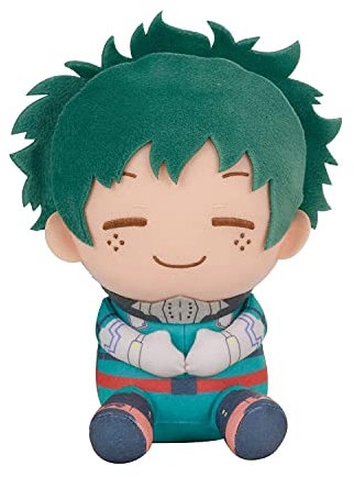 Banpresto BP18367 Peluche Izuku Midoriya Deku My Hero Academia, 20 cm, Multicolor
