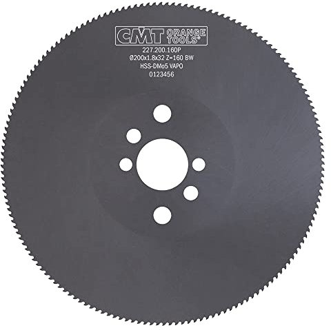 CMT ORANGE TOOLS 227.200.160P LAMA X MATERIALI FERROSI HSS VAPO 200x1.8x32 Z160 BW-T4