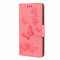 Skyhewen iPhone XR Case Wallet Flip Shockproof Floral Butterfly PU Leather Phone Case Magnet Stand Card Holder Silicone Bumper for iPhone XR, Pink