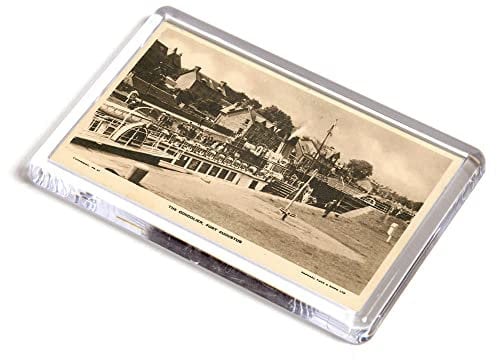 FRIDGE MAGNET - Vintage Scotland - The Gondolier, Fort Augustus