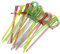 LTY Pack of 100 Retro Cocktail Sword Picks Sticks Plastic Pirate Swords Party (Pack of 50)