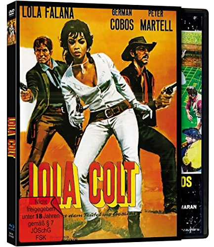LOLA COLT - sie spuckt dem Teufel ins Gesicht - Cover A - Blu-ray & DVD im Schuber plus Booklet - 2K-HD-remastered [Blu-ray]