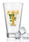 GRAVURZEILE Leonardo Wasserglas mit UV-Druck - Floral Alphabet - Individuelles Motiv personalisiert mit Name und Initialen - Geschenk zum Geburtstag für Sie & Ihn