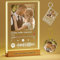 Voryusmer Lampada Spotify Personalizzata con Foto | Targa Musicale Luminosa in Plexiglas | Regalo Personalizzato per Fidanzato, Fidanzata, Compleanno, San Valentino