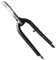 Gerrit Forcelle per Bicicletta Forcella Anteriore in Alluminio da 20 Pollici Pieghevole for Bici BMX, Tubo Superiore della Forcella con Freni a V, 28,6 mm