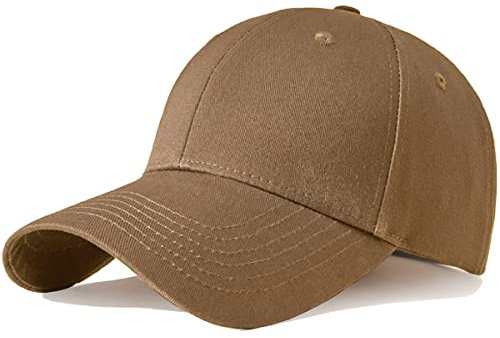 FLOBBS Baseball Caps für Herren und Damen, Unisex Adjustable Baumwolle Basecap Männer, Einfarbig Cappy Kappe, Outdoor Sommer Baseballkappe