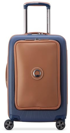 DELSEY Paris - Chatelet AIR 2.0 - Hartschalen-Kabinenkoffer 55 cm x 35 cm x 26 cm - 40 L - S - Marineblau