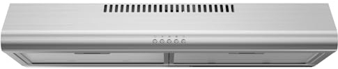 MIDEA MVU30W6AST Campana extractora debajo del gabinete, acero inoxidable
