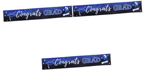 HANABASS 3stücke Graduationsbanner Foto Hintergrund Dekoration Für Abschlussfeiern Leichtes Und Starkes Wiederverwendbar Für Schule College Und Doktoranden