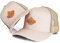 Blackskies® Essentials Trucker Cap - 2er-Set Eltern Kinder - Partnerlook Baseball Cap Mutter-Vater-Kind Geschenk Mini-Me Basecap Papa-Sohn & Mama-Tochter Beige-Braun - 45-49 cm