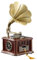 MiBoce Tocadiscos De Fonógrafo Retro, Tocadiscos De Vinilo Vintage, con Radio FM, Compatible con Reproducción De Disco Bluetooth Y U, Decoración Vintage para El Dormitorio del Hogar