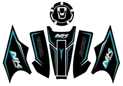Motorrad Tankaufkleber Aufkleber Für CF&Moto 800 NK 800NK Motorrad Kraftstoff Tank Aufkleber Schutz Kit Anti Aufkleber Aufkleber Zubehör Matt