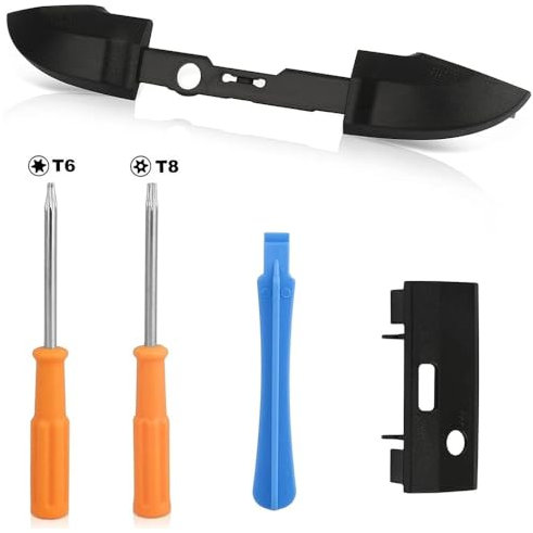 KOMUNJ Ersatz Bumper Buttons LB RB LT RT, T6 T8 Schraubendreher Reparatur Teile Kit Kompatibel mit Xbox Series X und Xbox Series S Controller