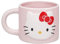 Paladone Taza rosa pastel de Hello Kitty, con licencia oficial Sanrio, 400 ml, taza de café de cerámica grande para té y chocolate caliente, regalo kawaii para niñas, mujeres, adolescentes
