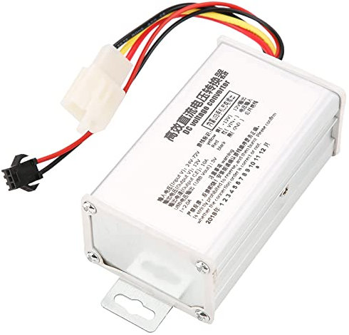 24V‑72V to 12V10A USB Output 5V2A Converter, DC - DC Power Supply Module for Cellphones, Power Bank, Car