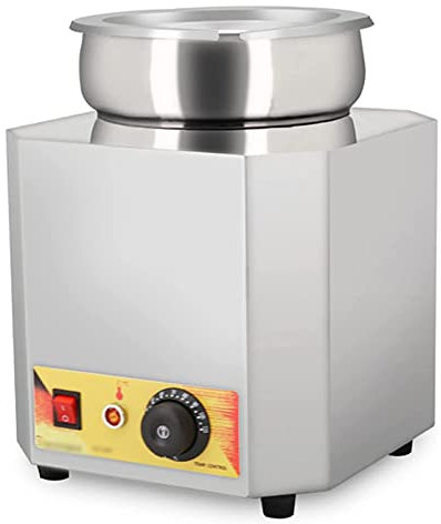 Scaldavivande elettrico da 500 W per cioccolato, burro, formaggio e marmellata - Macchina dispenser per fonduta e condimento a temperatura costante