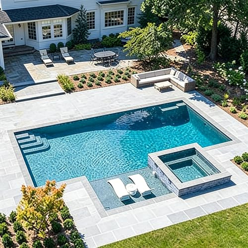 Piscina Contenitore Moderna | Piscina Modulare Prefabbricata per Esterni per Hotel di Lusso - Piscina da Giardino Personalizzata con Rivestimento in Fibra di Vetro Opzionale, Luci e Trattamento