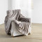 Douceur d'Intérieur, Plaid (180 x 220 cm) Antartic Choco, Imitation Fourrure