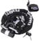 FD-MOTO 1.8M*10mm 4KG Steel Motorcycle Chain Lock Padlock + 110dB Black Alarmed Motorbike Brake Disc Lock + 1.5M Cable