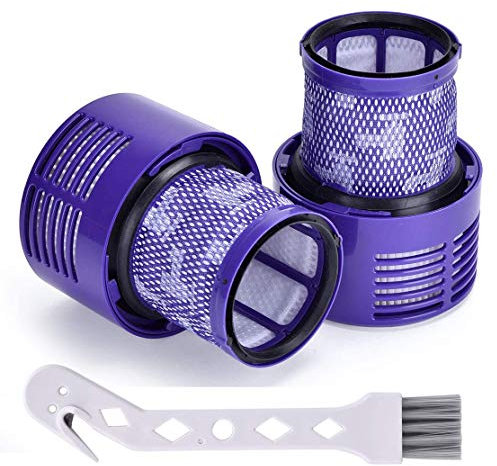 SIMAIYI Waschbarer Hepa-Filter für Dyson V10 Cyclone Serie, V10 Absolute Animal, V10 Total Clean, SV12, # DY-969082-01 (2 Stück)