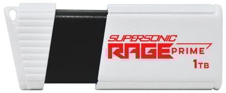 Patriot Supersonic Rage Prime USB 3.2 Gen 2 Flash Drive - 1TB