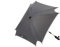 Fillikid Sonnenschirm Kinderwagen XL Exclusiv - Sonnenschutz Kinderwagen UV 50+ - Abnehmbare Halterung für Runde & Ovale Gestelle - Kinderwagen Sonnenschirm, 80 cm, Wasserabweisend