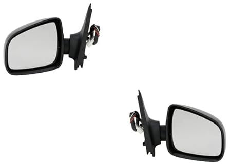 Johns, passend für Dacia Sandero Außenspiegel II 01/13- Set links & rechts, schwarz