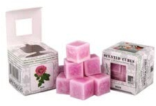 SCENTED CUBES Duftwachs Duftwürfel Raumduft Aroma Schmelzwachs viele verschiedene Sorten (Rose)