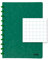 ATOMA Notizbuchsystem - Traditional Colors Cardboard - A4 - grün - Kariert 4 mm