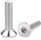 20 Pièces M6x30mm Allen Vis à Tête Fraisée, Leryati Vis M6 Boulon Inox DIN7991/ ISO10642 Vis Hexagonales Acier Inoxydable A2 V2A Filetage, Filetage Métrique Cylindrique Avec Six Pans Creux Vis
