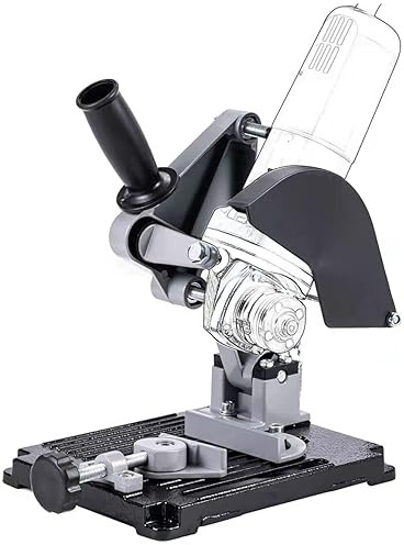SUPPORTO DA BANCO PER SMERIGLIATRICE ANGOLARE 115/125 mm TRASFORMA IL FLEX IN TRONCATRICE PER LEGNO E METALLO