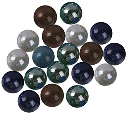 Toyvian Glasmurmeln 40st Klare Murmeln Shooter-murmeln Murmeln Für Kinder Glas Transparente Kugel Transparent Marbles
