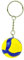 BKstuff Portachiavi Pallavolo Basket Palla Gadget Sportivo per Squadra (Pallavolo, Modello 3)