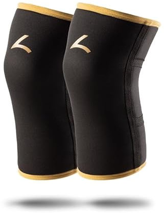 reeva – Kniebandagen – 7 mm – Gold – XL